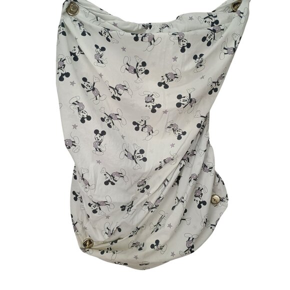 Disney Mickey Mouse toddler Bed Fitted Sheet By Lambs & Ivy 100% Cotton Baby Nur - Picture 1 of 8